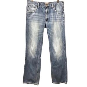 Wrangler 36x33 20X Style 42 Vintage Boot Cut Jeans (Tag 36x36)  Logo Embroidered